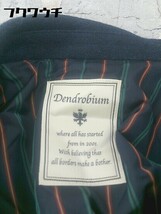 ◇ DENDROBIUM デンドロビウム ダブル 長袖 ジャケット サイズ36 ネイビー レディース_画像4
