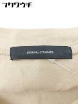 ◇ JOURNAL STANDARD ジャーナルスタンダード 半袖 膝下丈 ワンピース ベージュ レディース_画像4