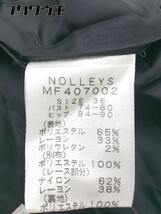 ◇ NOLLEY'S Sophi ノーリーズソフィー レース 切替 半袖 ミニ ワンピース サイズ36 ブラック レディース_画像5