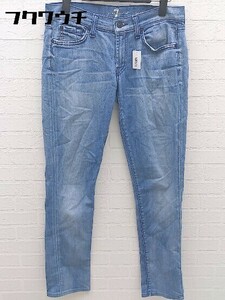 ◇ 7 FOR ALL MANKIND セブン・フォー・オール・マンカインド ジーンズ デニム パンツ ブルー系 レディース