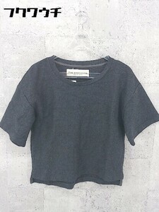 ◇ THE SHINZONE シンゾーン ウール 半袖 Tシャツ カットソー サイズFREE グレー レディース