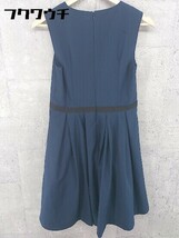 ◇ DRESS LAB ドレスラボ ノースリーブ 膝下丈 ワンピース サイズL ネイビー レディース_画像3