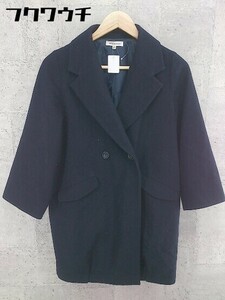 ■ URBAN RESEARCH アーバンリサーチ 長袖 コート サイズF ネイビー レディース