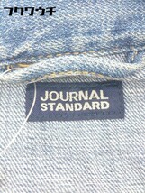 ◇ JOURNAL STANDARD ジャーナルスタンダード 長袖 Gジャン デニム ジャケット サイズM インディゴ レディース_画像4