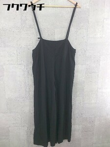 * Sonny Label URBAN RESEARCH side Zip camisole overall size F black lady's 