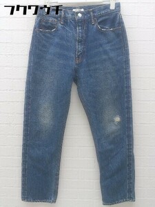 ◇ sly jeans スライジーンズ ウォッシュ加工 ダメージ加工 ジーンズ デニム パンツ サイズ26 インディゴ レディース