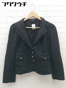 ◇ Веревочная шерстяная куртка размером 9at черные дамы