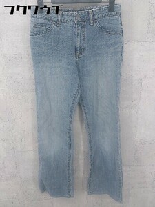 ◇ Wrangler ラングラー AUTHENTIC WESTERN JEANS ウォッシュ加工 ジーンズ デニム パンツ サイズ28 インディゴ レディース