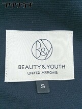 ◇ BEAUTY&YOUTH UNITED ARROWS テーラード ジャケット サイズS ネイビー レディース_画像4