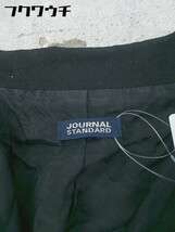 ◇ JOURNAL STANDARD ジャーナルスタンダード ウール混 長袖 ジャケット ブラック レディース_画像4