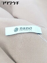 ◇ nano universe ナノ ユニバース オールインワン サイズF ベージュ レディース_画像4