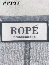 ◇ ROPE' ロペ ノースリーブ ロング ワンピース サイズ38 グレー レディース_画像4