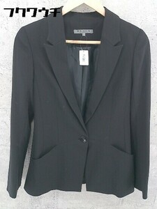 * BLACK BY MOUSSY black bai Moussy long sleeve jacket size 1 black lady's 