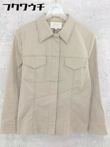 * ef-de ef-de long sleeve jacket size 9 beige lady's 