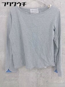 ◇ FORK&SPOON URBAN RESEARCH DOORS フォーク＆スプーン 長袖 カットソー サイズ1 グレー レディース