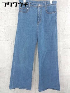 * MURUAm Roo a wide jeans Denim pants size 2 indigo lady's 