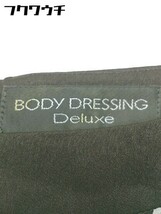 ◇ BODY DRESSING Deluxe バックジップ 半袖 膝丈 ワンピース サイズ38 ピンクベージュ系 ブラウン レディース_画像4