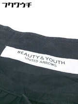 ◇ BEAUTY&YOUTH ビューティ&ユース UNITED ARROWS 七分袖 ミニ ワンピース ブラック レディース_画像4