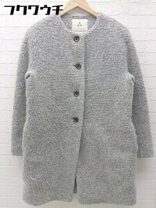 # ef-de ef-de long sleeve coat size 9 gray lady's 