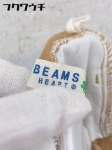 ◇ ◎ BEAMS HEART ビームス ハート 膝丈 フレア スカート サイズ1 ブラウン系 レディース_画像4