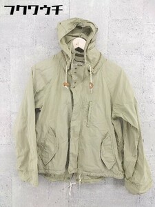 ◇ ◎ BEAUTY & YOUTH UNITED ARROWS フード付き 長袖 ジャケット サイズM グリーン系 レディース