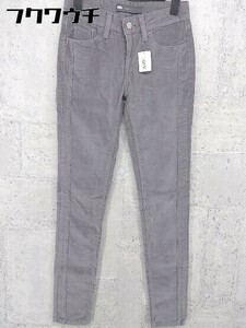 ◇ Levi's リーバイス コーデユロイ パンツ サイズW24L30 グレー系 レディース