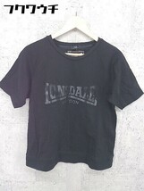 ◇ 5351 POUR LES FEMMES プーラファム 半袖 Tシャツ サイズ3 ブラック レディース_画像2