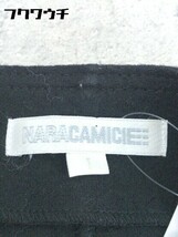 ◇ ◎ NARACAMICIE ナラカミーチェ 長袖 ジャケット サイズ1 ブラック レディース_画像4