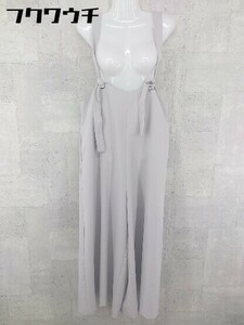 * merlotmeru low no sleeve overall gray lady's 