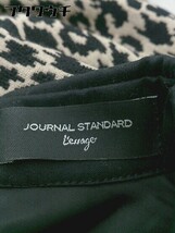 ◇ JOURNAL STANDARD L'ESSAGE 総柄 長袖 ミニ ワンピース ベージュ ブラック レディース_画像5