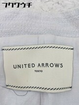 ◇ UNITED ARROWS ユナイテッドアローズ シングル1B 長袖 テーラードジャケット サイズ34 グレー レディース_画像5