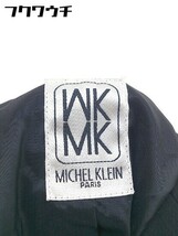 ◇ MK MICHEL KLEIN エムケーミッシェルクラン 長袖 ジャケット サイズ38 ブラック レディース_画像4
