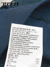 ◇ BANANA REPUBLIC バナナリパブリック バックジップ リボン 七分袖 膝丈 ワンピース サイズ0 ネイビー レディース_画像5