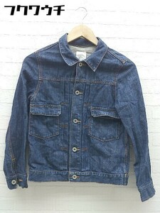 * URBAN RESEARCH Urban Research длинный рукав Denim жакет G Jean FREE индиго женский 