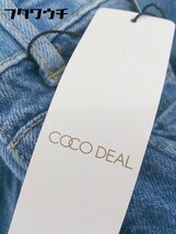 ◇ ●新品● ◎ COCO DEAL タグ付 ダメージ加工 カットオフ ジーンズ デニム パンツ サイズ1 インディゴ レディース_画像4