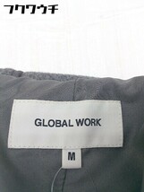 ■ GLOBAL WORK グローバルワーク 長袖 コート サイズM グレー レディース_画像4