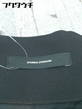 ◇ JOURNAL STANDARD ジャーナルスタンダード サイドジップ 膝下丈 フレア スカート サイズ38 ブラック レディース_画像4