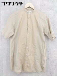 ◇ ◎ green label relaxing グリーンレーベル UNITED ARROWS 半袖 シャツ サイズS ベージュ レディース