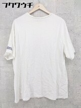 ◇ PUNYUS プニュズ ロゴ プリント 半袖 Tシャツ カットソー サイズ4 ホワイト マルチ レディース_画像3
