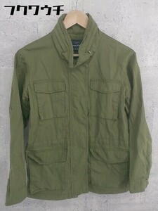 ◇ green label relaxing グリーンレーベルリラクシング UNITED ARROWS 長袖 ジャケット サイズ36 カーキ系 レディース