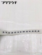◇ SUNAOKUWAHARA スナオクワハラ 五分袖 膝丈 ワンピース サイズM ブラック マルチ レディース_画像4