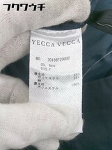 ◇ YECCA VECCA イェッカ ヴェッカ ハイウエスト ナポレオン ワイド パンツ サイズF ネイビー レディース_画像5