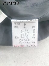 ◇ INED イネド チェック 膝丈 台形 スカート サイズ4 マルチ レディース_画像6