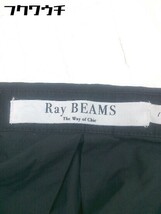 ◇ ◎ Ray BEAMS レイビームス ウエストリボン付 半袖 膝下丈 ワンピース サイズ1 ブラック レディース_画像4