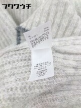 ◇ GAP ギャップ ウール 長袖 ニット セーター サイズM グレー系 レディース_画像6