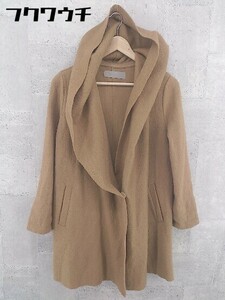 * alcali alkali long sleeve coat Brown lady's 