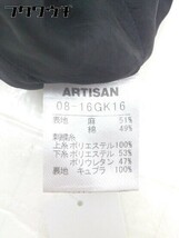 ◇ ARTISAN アルチザン COMME CA DU MODE リネン混 長袖 ジャケット ネイビー系 レディース_画像5