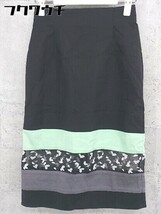 ◇ SLY スライ デザイン ロング タイト スカート サイズ1 ブラック レディース_画像1