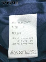 ◇ Heather ヘザー 半袖 ロング ワンピース サイズF ブラック ホワイト レディース_画像5