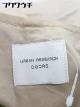 ◇ URBAN RESEARCH DOORS 長袖 ジップアップ ノーカラー ジャケット サイズone ベージュ レディース_画像5